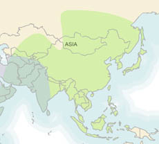 Asiastar 105E L-band coverage map
